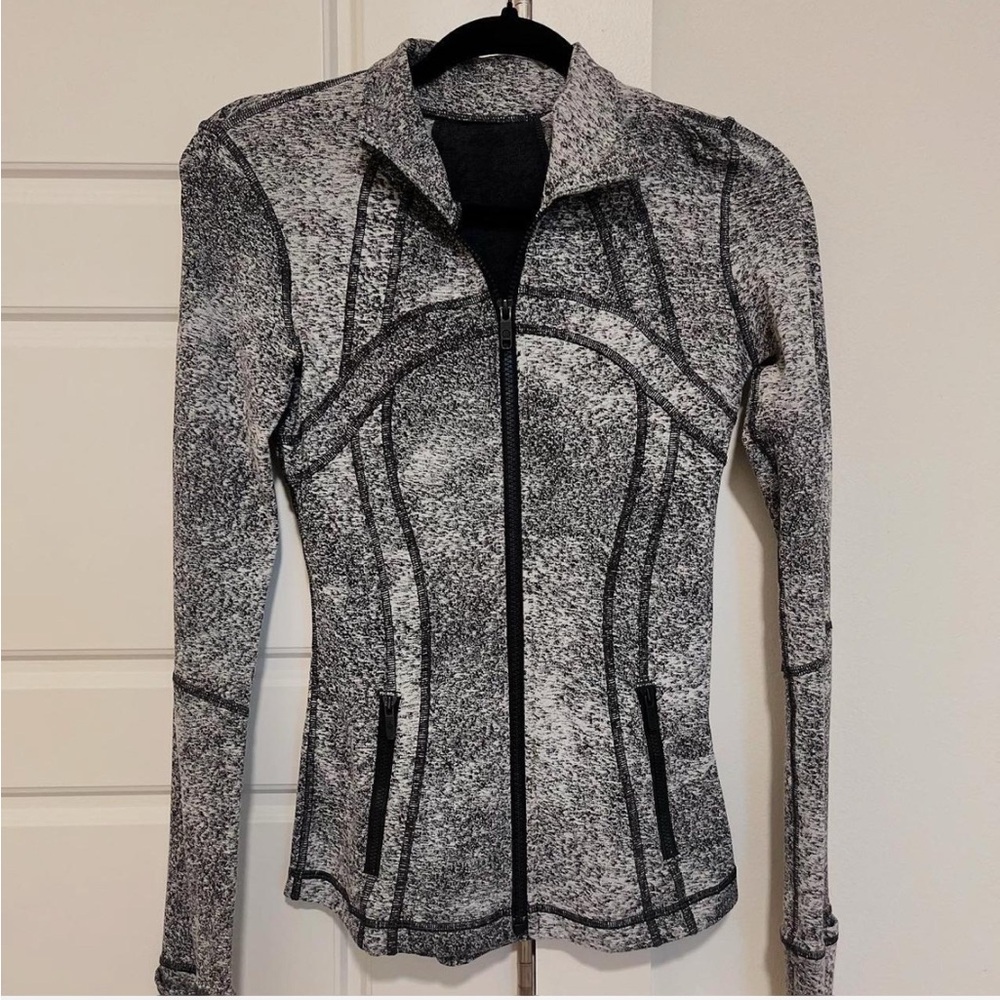 lululemon athletica Black and Gray Utility Jacket